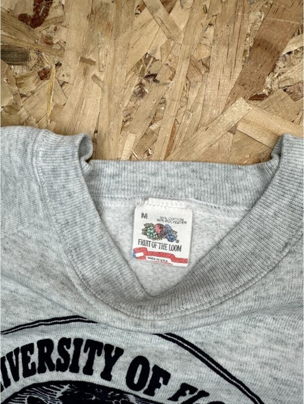 Vintage University of Florida College of Medicine Sweatshirt Medium Gray UF PA - Picture 7 of 14